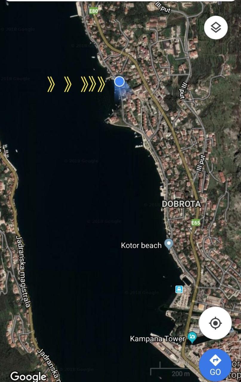 Garden Apartmant Near Sea โกตอร์ ภายนอก รูปภาพ